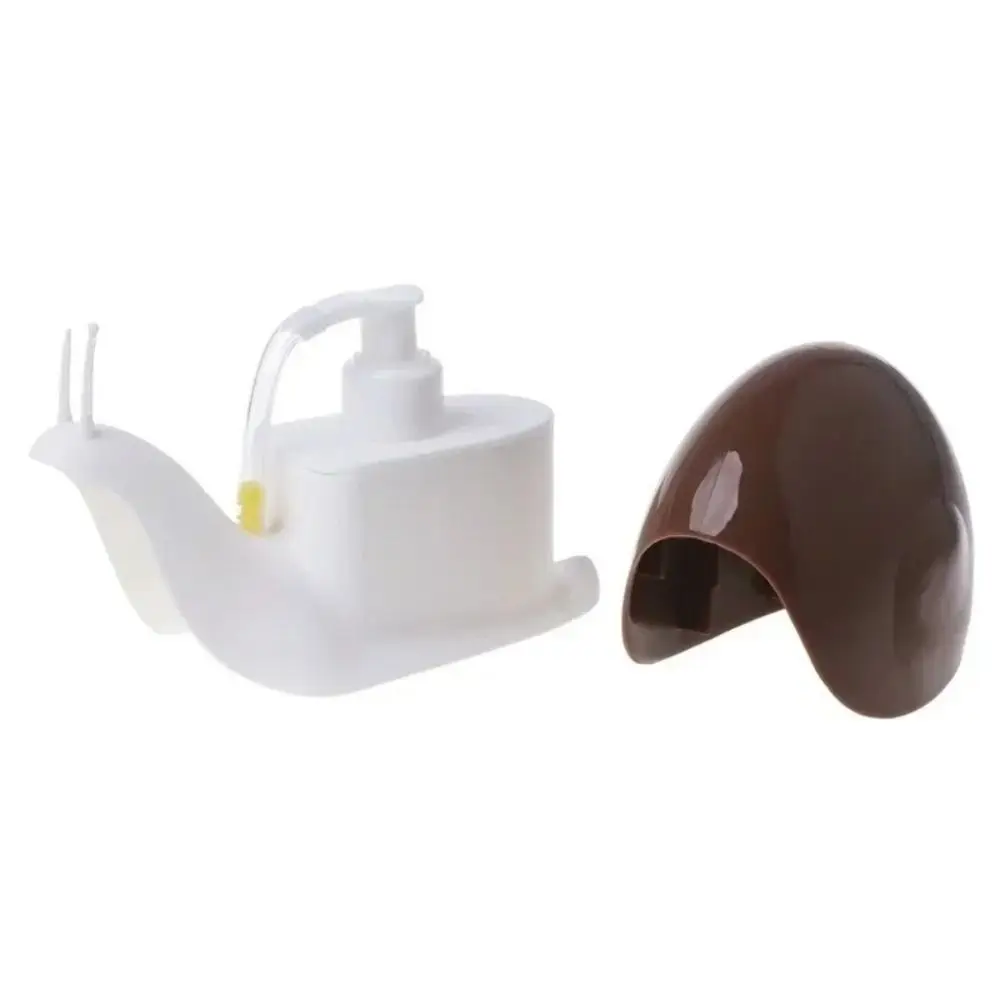 

120 ml Capacity Snail Design Soap Dispenser Cartoon Snail Shaped Press-Type Design Liquid Soap Dispenser Creative Design