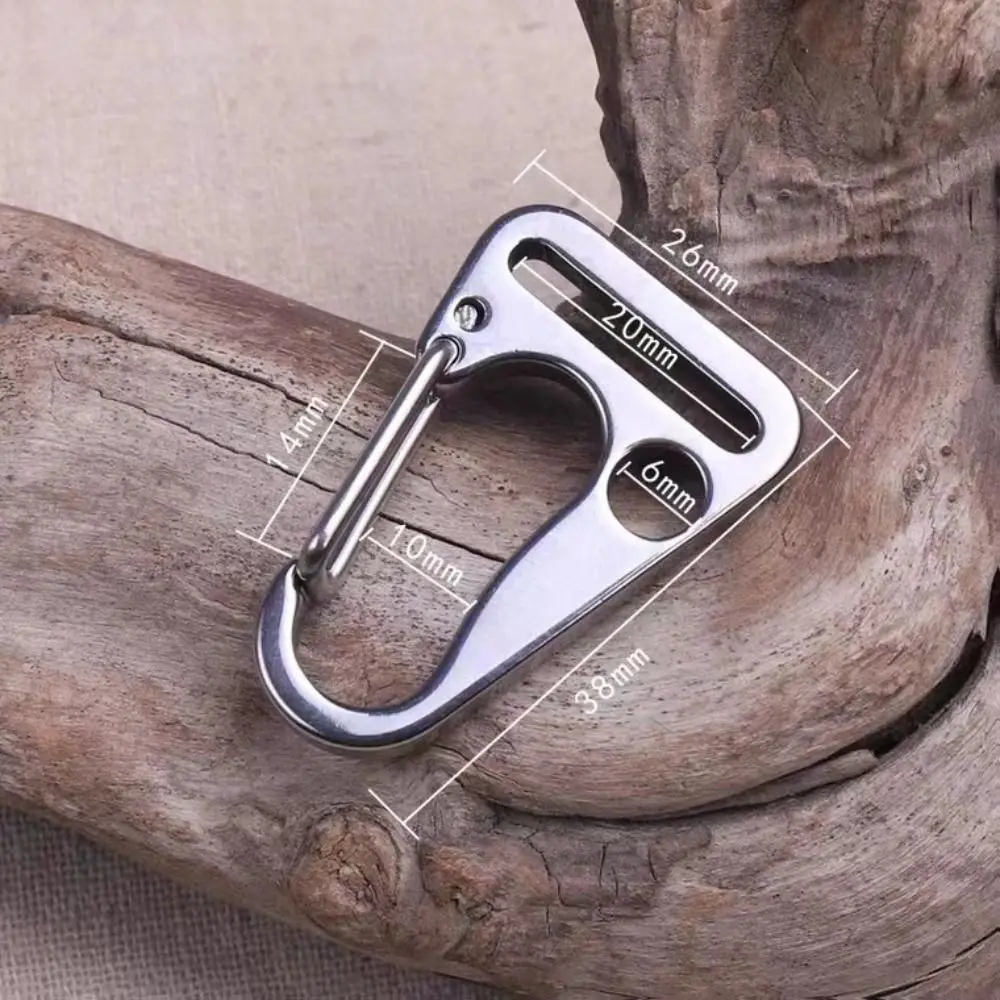 Clip Boca de Águila Acero Inoxidable – Mosquetón para Pesca - imagen 2