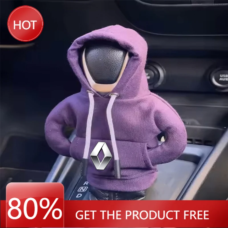 

Колпаки ступиц для Renault Megane 2 3 4 Twingo Clio Talisman Captur Trafic Kwid, автомобильная толстовка с капюшоном и логотипом, ручка с ручным управлением