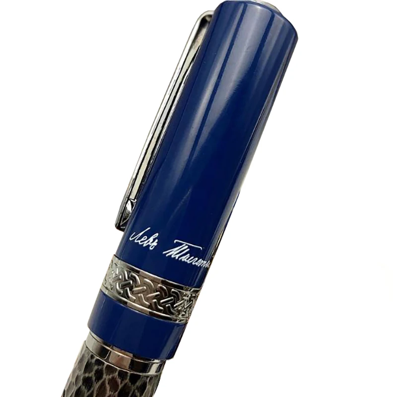 M Ballpoint Pen Writer Edition Leo Tolstoy Signature Luxury Stationery With Embossed Design