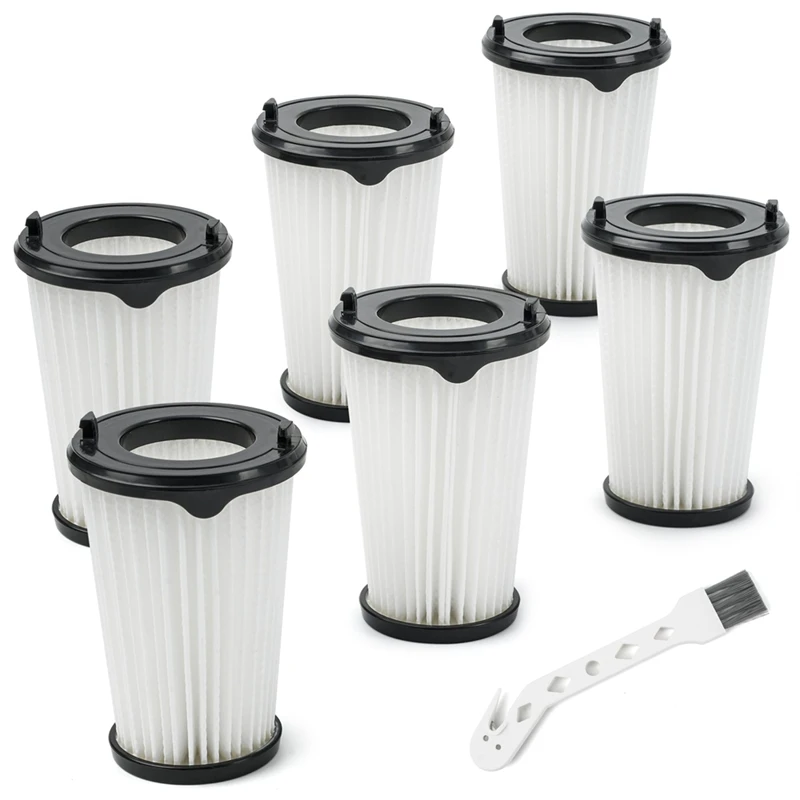 ABMR-Pack Of 6 CX7 Filters For AEG AEF150, Replacement Filter For AEG CX7-2, QX8 Animal Battery Handheld Vacuum Cleaner