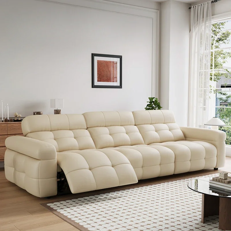 

Relaxing Cozy Designer Sofas Living Room Modern Reclining Lounge Sofa Floor Luxury Divani Da Soggiorno Apartment Furniture