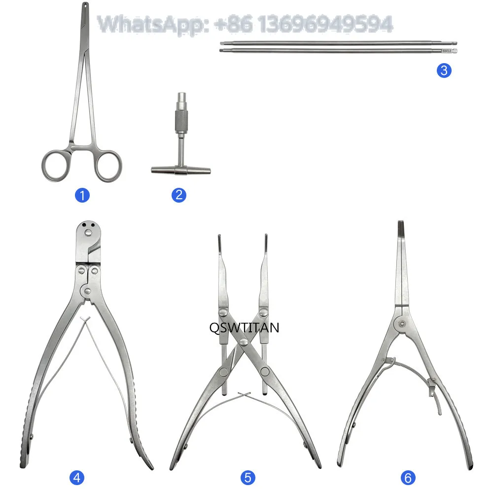 Instruments Spinal Distractor Instrument Set Medical Spine Retractor Cervical Spine