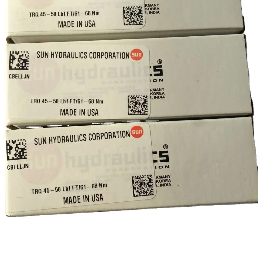 CBEL-LJN CBELLJN CBEL LJN SUN HYDRAULICS Origin 2.3:1 pilot Ratio, Standard Capacity Counterbalance Valve SCREW in CARTRIDGE