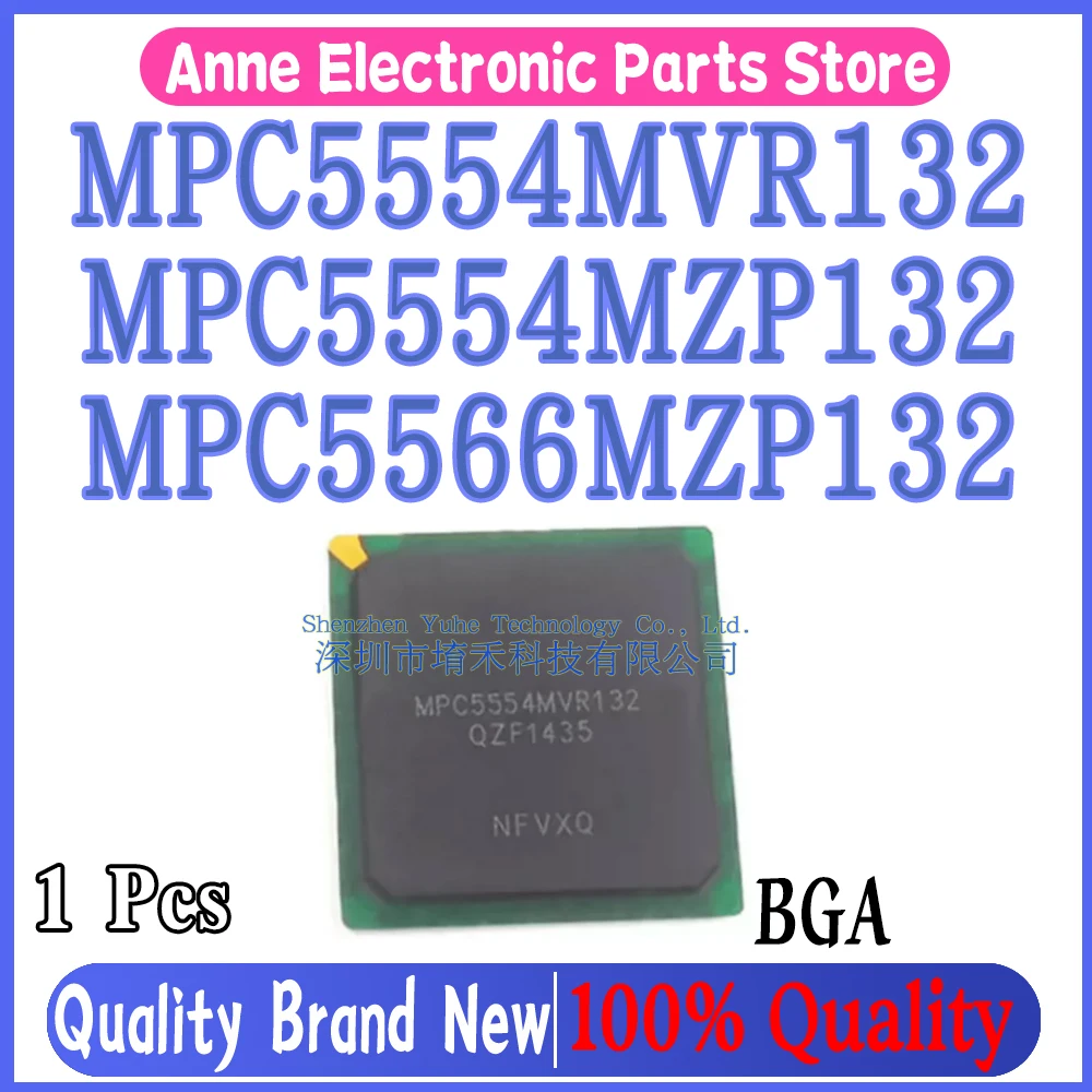 (1piece)100% New MPC5554MVR132 MPC5554MZP132 MPC5566MZP132 BGA Chipset