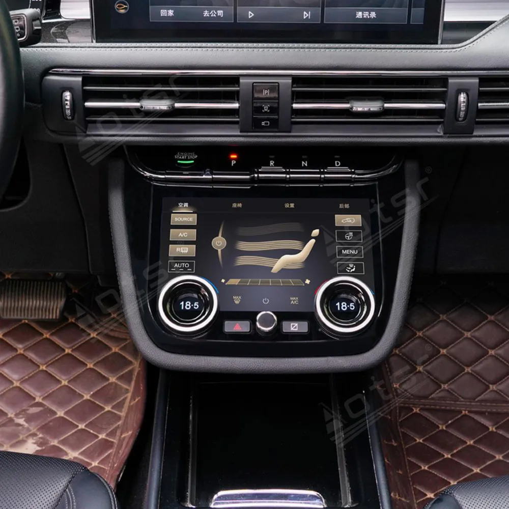 

Для Lincoln Corsair 9-дюймовый автомобильный сенсорный экран климат-контроля, панель переменного тока, аксессуар для обновления интерьера