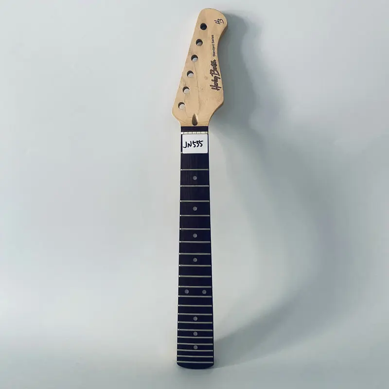 

JN535 for Mini Electric Guitar Replace Genuine HarleyBenton Standard Series 6 String Guitar Neck Semi Finishing for DIY