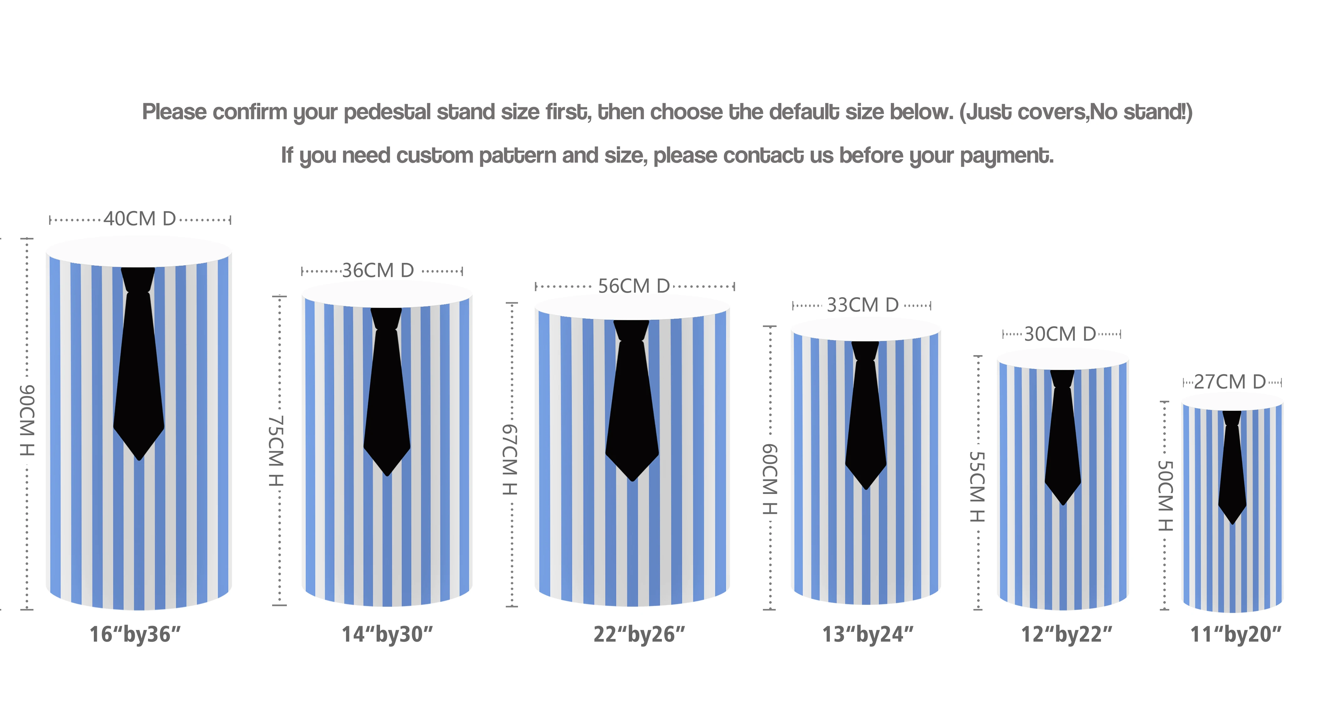 الأزرق المشارب الأسود التعادل اسطوانة طيدة يغطي ليتل بوس حفلات عيد ميلاد ديكور بسط الركيزة غطاء مفرش المائدة الدعائم
