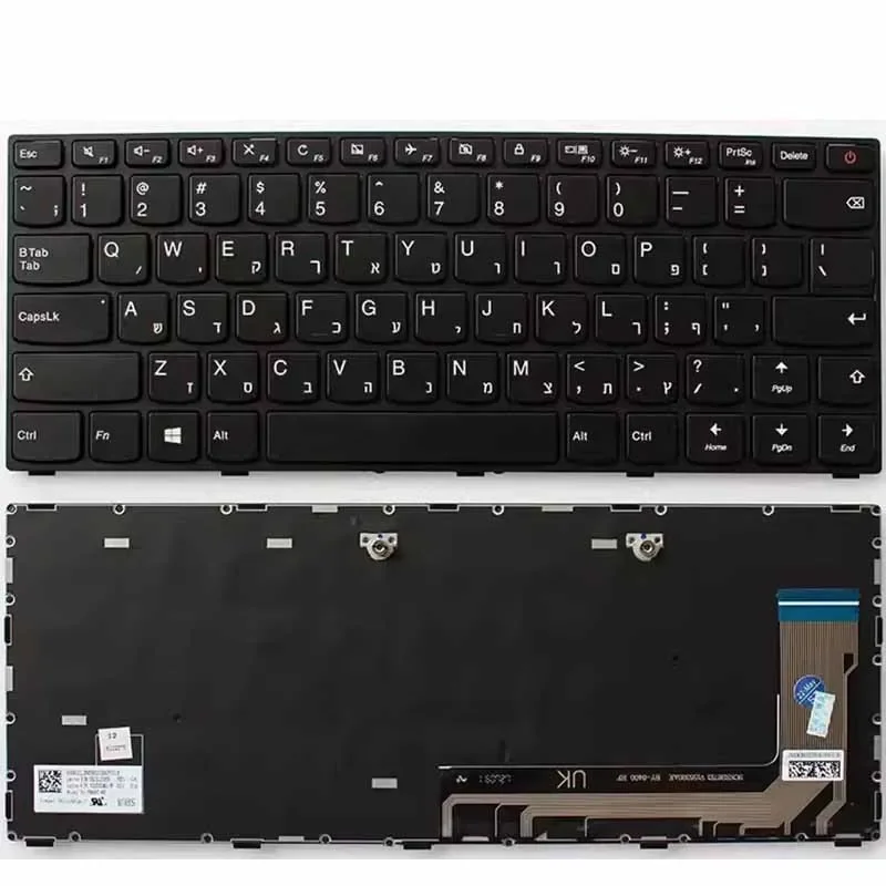 New Keyboard with backlit for Lenovo 110-14isk TianYi 310-14isk 310-14IKB E41-25