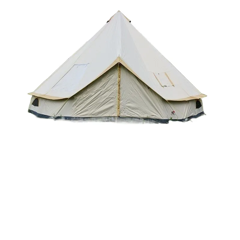 

Tent outdoor camping thickened light luxury cotton yurt picnic windproof tent rainproof
