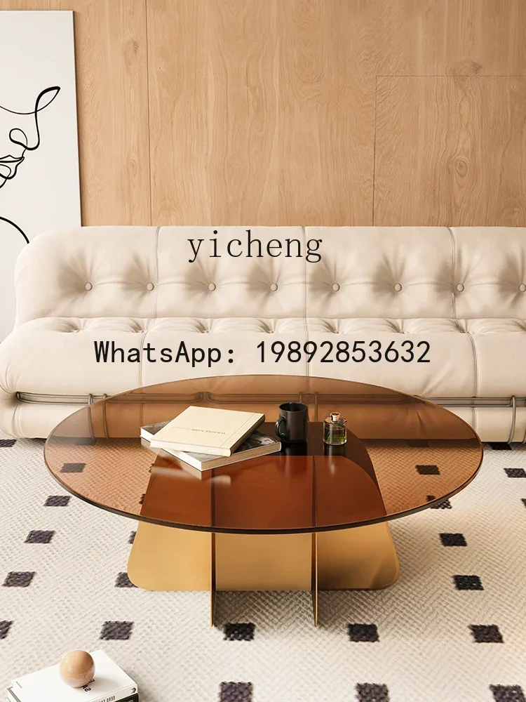LYY Minimalist Living Room Home Table Creative Small Coffee Table Small Apartment Simple