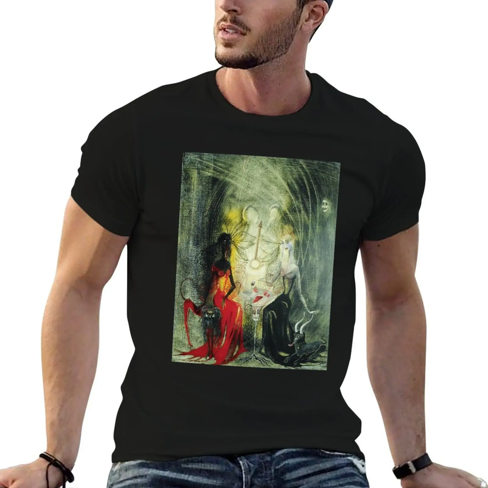 

Artwork by Leonora Carrington T-Shirt t shirts for man slim fit t shirts with prints man t shirt designer T-Shirt