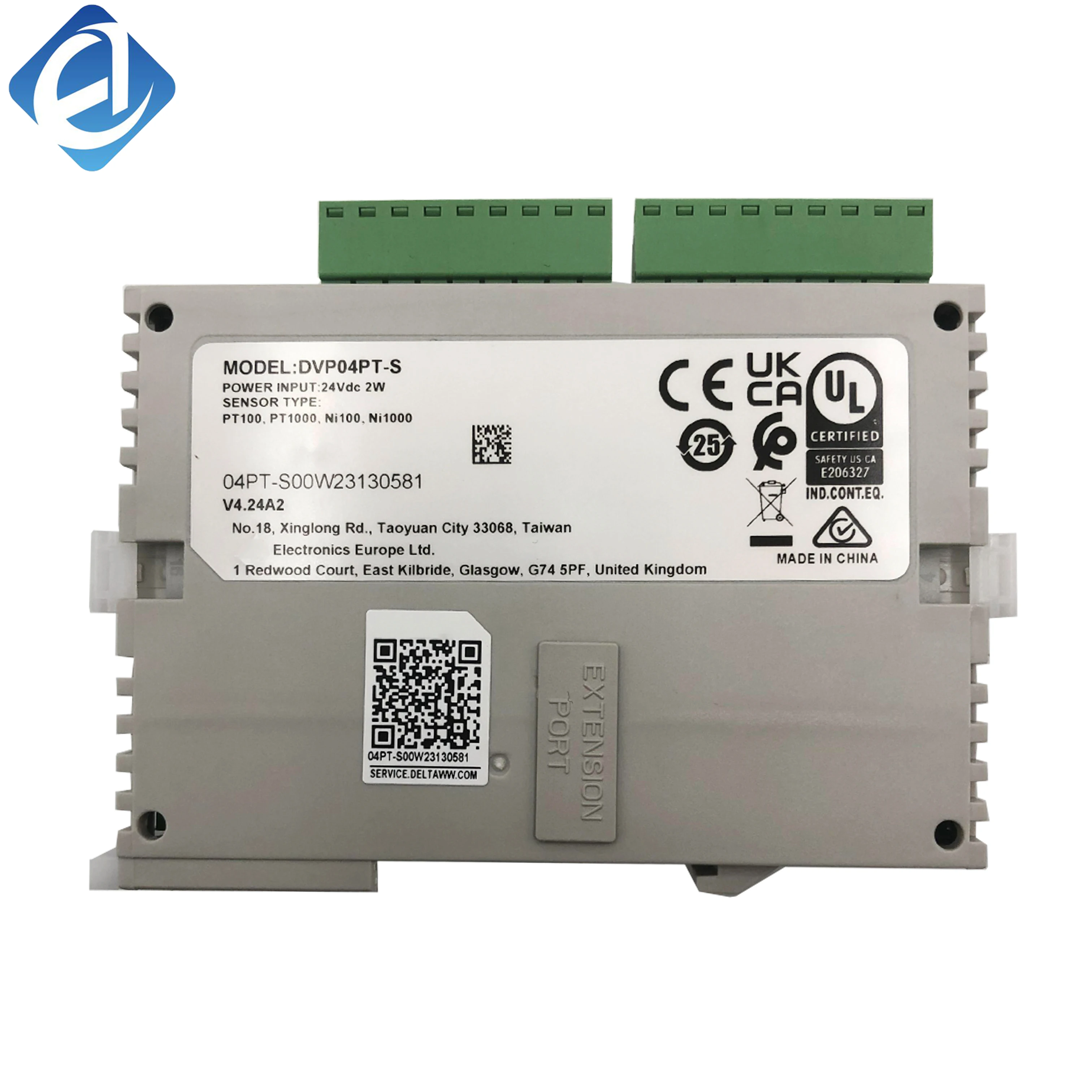 

New DVP04PT-S Dvp04ts Analog Module Stock in Warehouse