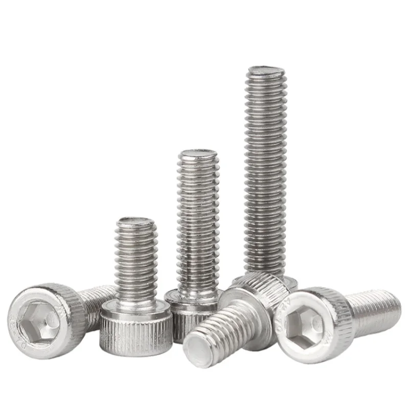 Hexagon Socket Head Screws M1.4 1.6 M2 M2.5 M3M4 304 Stainless Steel Hexagon Hex Socket Cap Head Bolt Screw Metric Thread Screws
