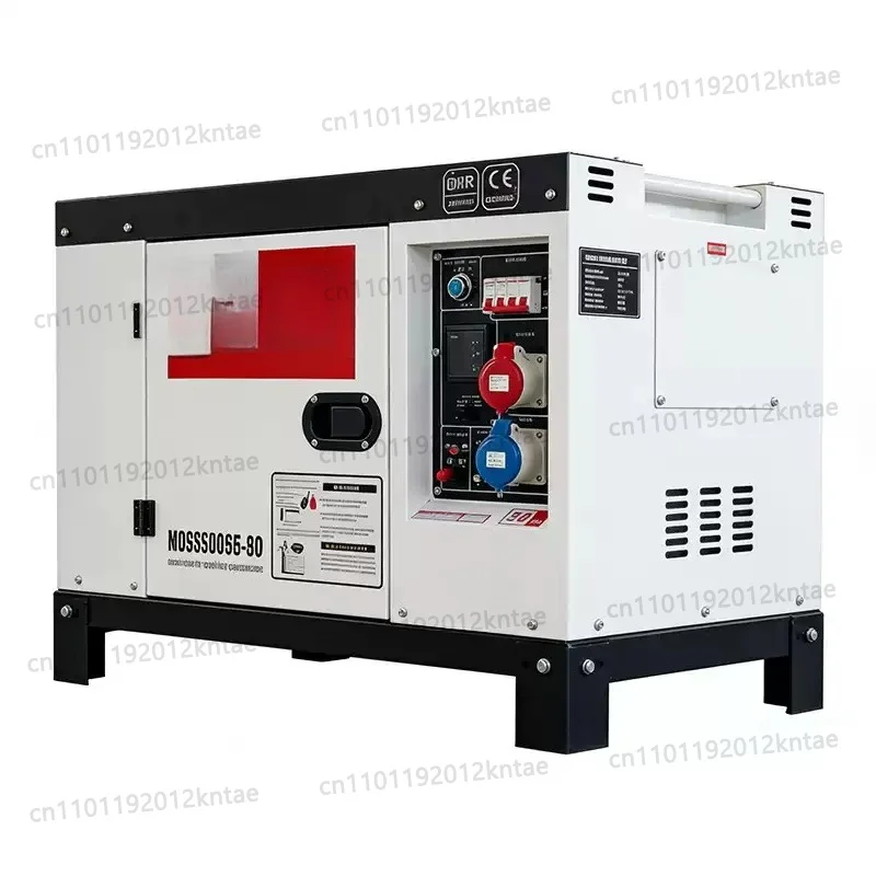 High Quality Water Cooled Silent 10KW 12KW 12KVA 15KVA Single 3 Phase Home Inverter Electric Power  Sets