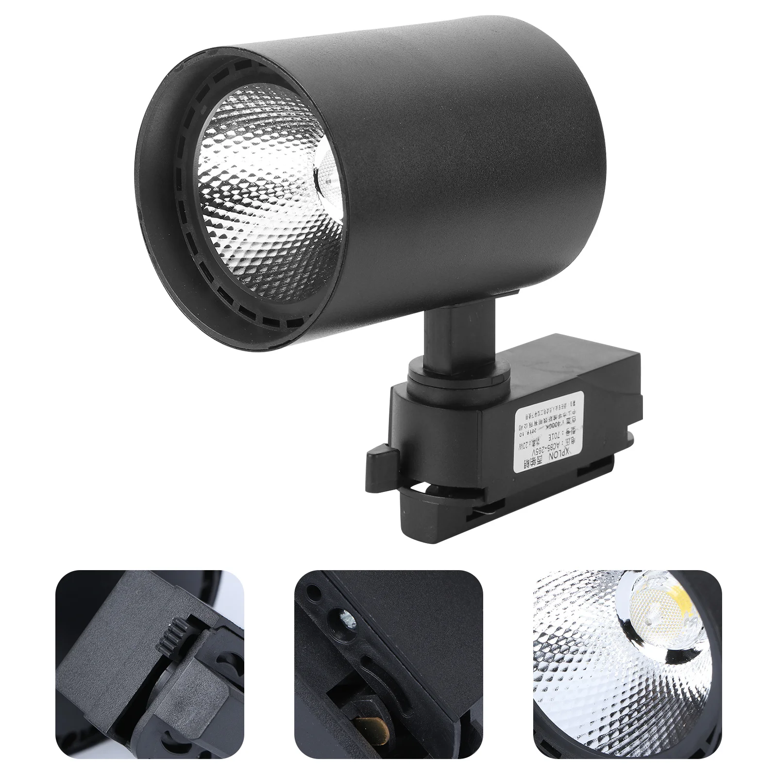 

20W Led Track Light Cob Lamp Ceiling Spotlight For Retail Lighting Clothing Store Display Wall Art Exhibition Aluminum Slim