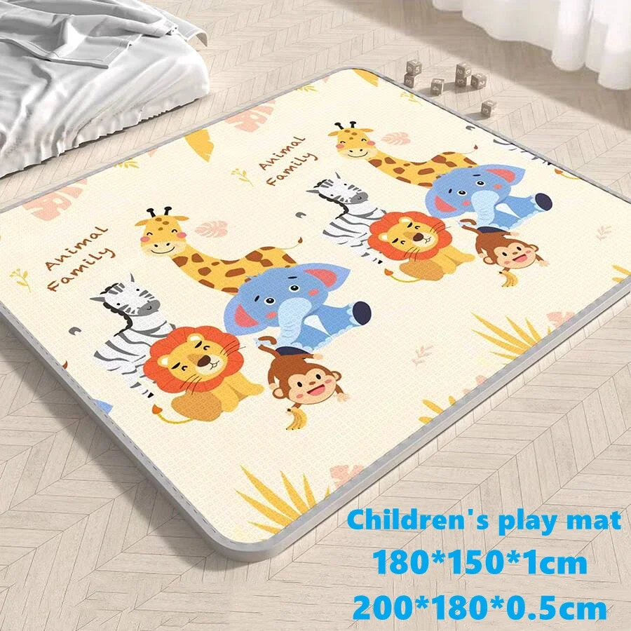 New 1cm Thickness EPE Baby Play Mat for Children Rug Playmat Developing Mat Baby Room Crawling Pad Folding Mats Baby Carpet Rugs