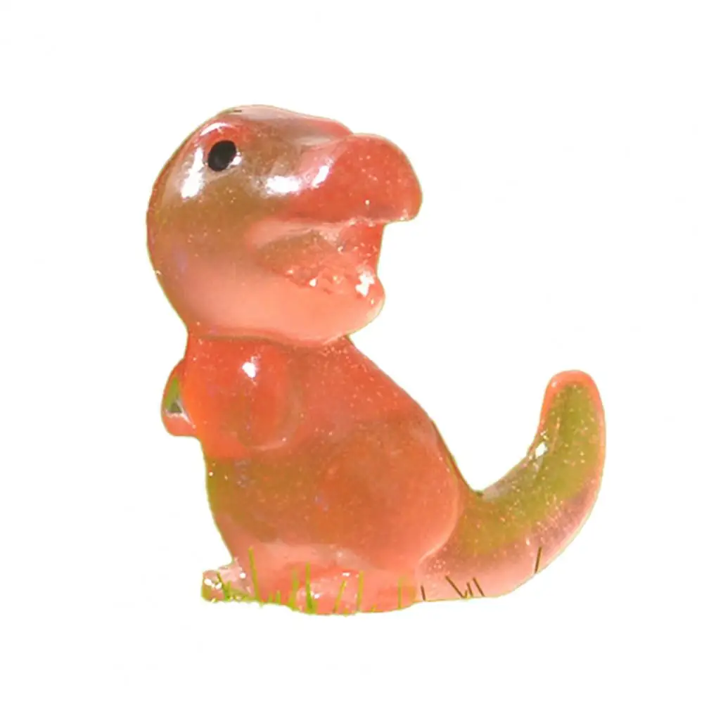 Miniature Dinosaur Figurines Dinosaur Craft Supplies Set of 50 Glow-in-the-dark Mini Dinosaur Figurines for Home for Desktop
