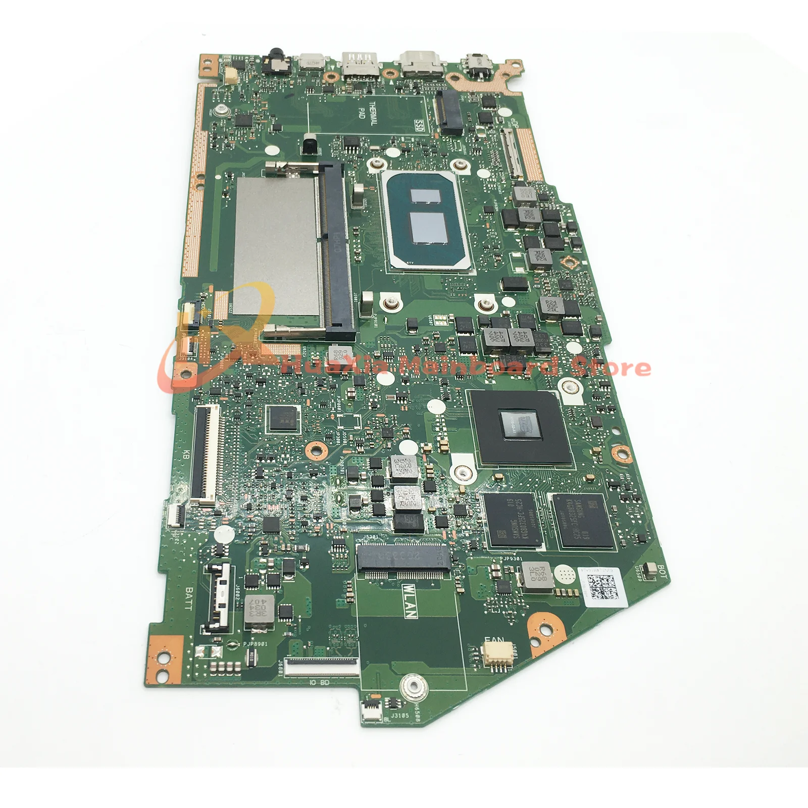 Imagem -05 - Mainboard para Asus X513ea X513ep R513e K513e F513e A513e X513eq Portátil Placa-mãe Uma V2g i3 i5 i7 11th Gen Ram4gb 8gb X513e