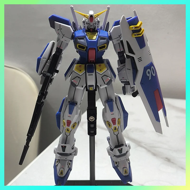 

【IN STOCK】F90 MG 1/100 Assembly Model Kit Action Figures Puzzle With Water Stickers Children'S Toys Desktop Ornament Collectible