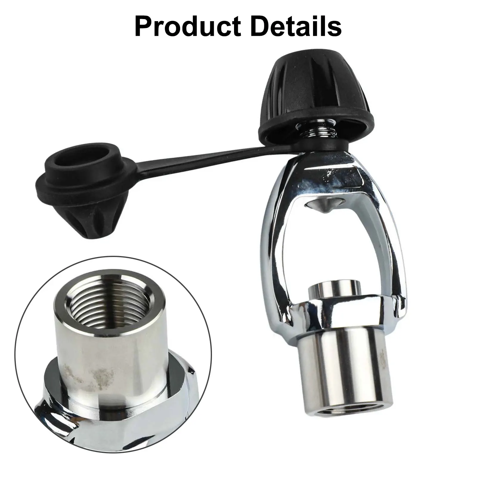 DIN To for yoke Adapter Scuba Diving Regulator Adapter Internal Thread for g5 8 Stainless Steel Construction Underwater