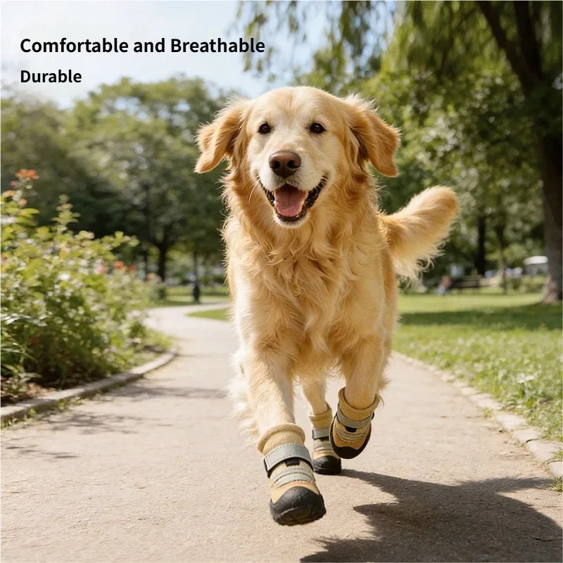 Botines para perros antideslizantes transpirables reflectantes - imagen 2
