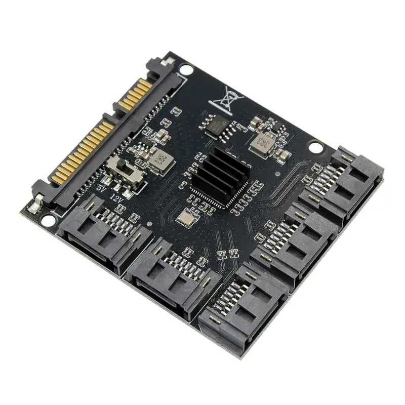 

652F SATAs 1 to 5 Converters Multiple Device Synchronization PCBs Design Server Setups Solution