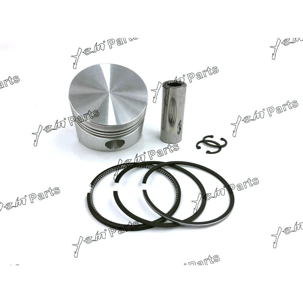 Hot Sell Piston + Ring Kit Set STD 75mm For Kubota D950 x3 PCS (15271-21050,15732-21112) Engine Parts