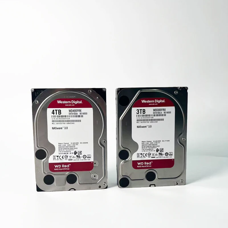 웨스턴 디지털 1TB 2TB 3TB 4TB WD 레드 NAS 메카니컬 하드 드라이브 5400 RPM 64MB SATA 3.5인치 NAS 전용 하드 드라이브 WD…