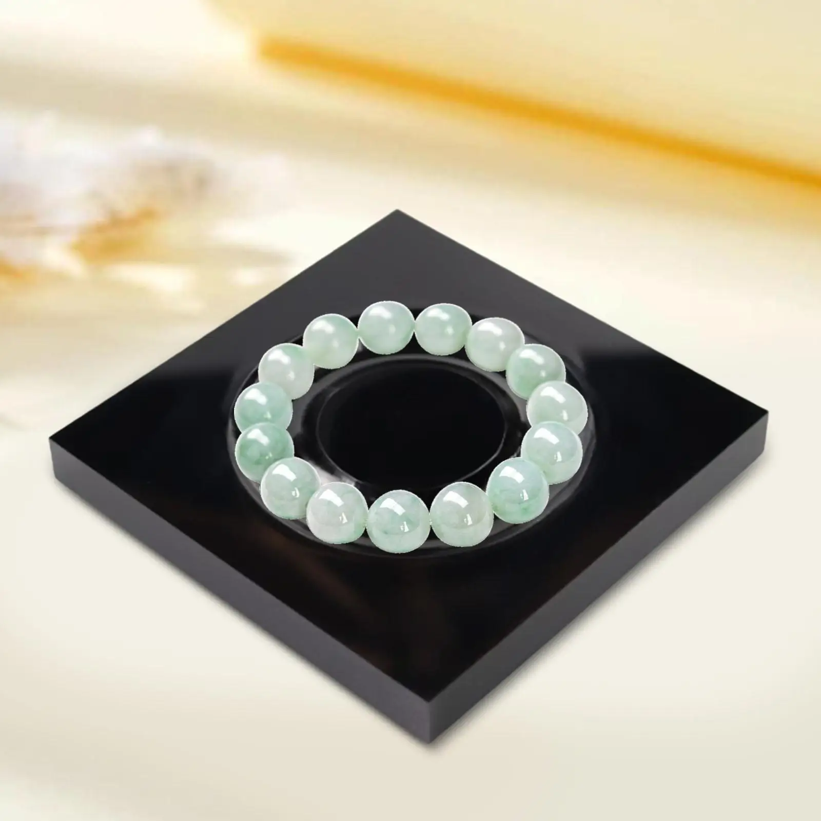 حامل عرض حامل المجوهرات للقلائد والخواتم والأساور، عرض دوار لعرض الحرف اليدوية، منظم تخزين أنيق #2