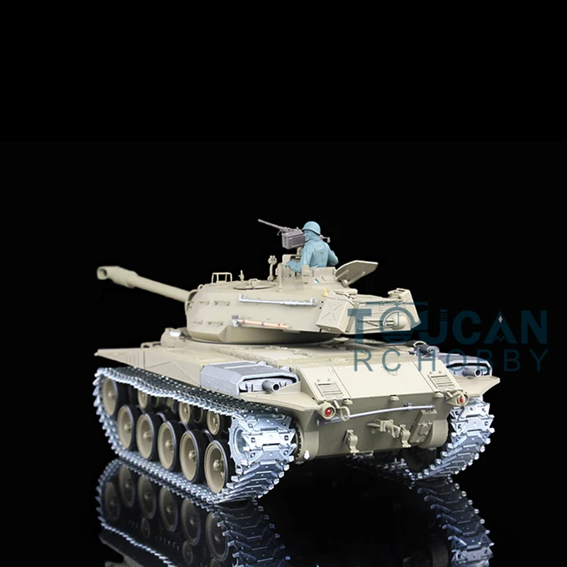 Heng Long 1/16 Scale RTR RC Tank 7.0 Upgraded Walker Bulldog 3839 Metal Tracks BBs Shoots IR Battle RC Model TH17326-SMT7