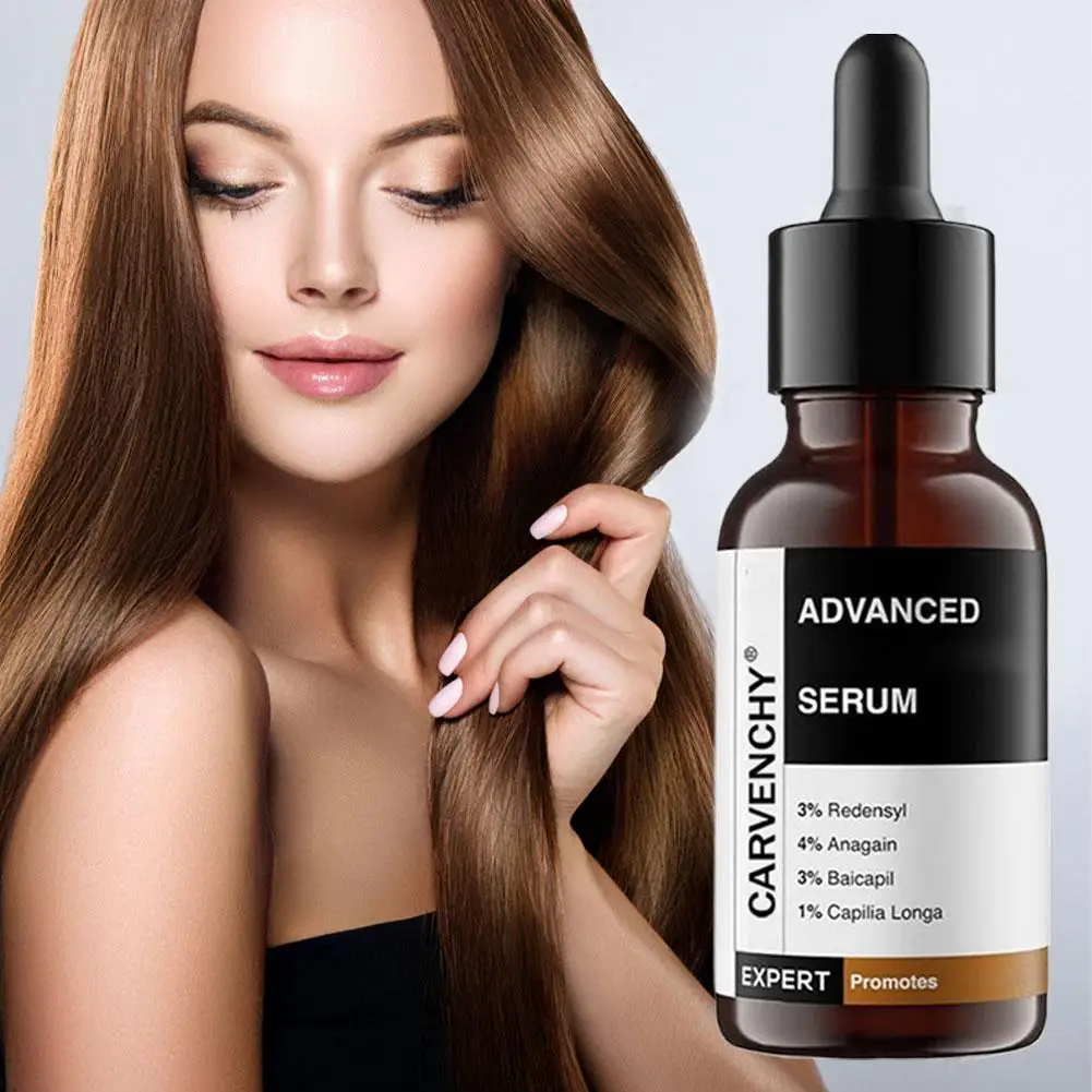 

Advanced Hair Serum 30ml Reduces Hair Loss Deeply Nourishes Care Hair Repairs Restores Hair Damaged Follicles Hair D6F8