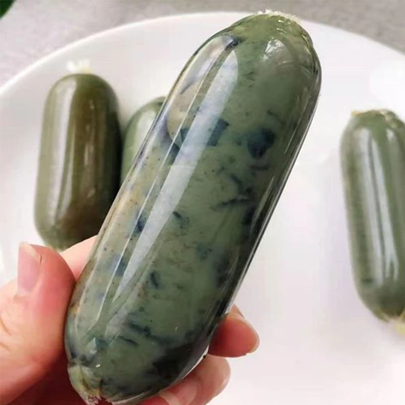 1PC  Food Grade Casings for Sausage Salami Length:50cm Wide50mm Shell for Sausage Maker Machine Hot Dog Plastic Casing Inedible