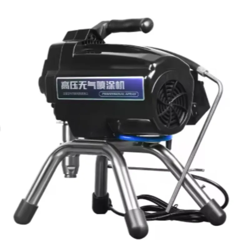 High pressure airless plunger electric sprayer fully automatic latex paint paint small paint spray machine gun