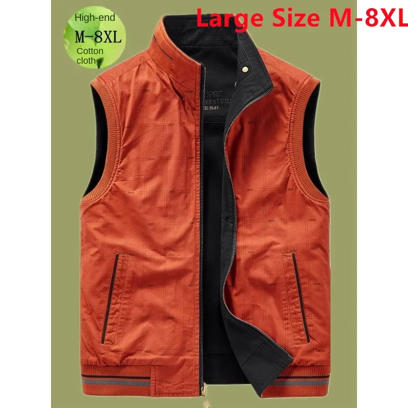 

Sleeveless Jacket Outdoor Motorcyclist Vest Pocket Luxury Men's Clothing MAN Mountaineering Winter Male Clothes Multi-pocket Zip