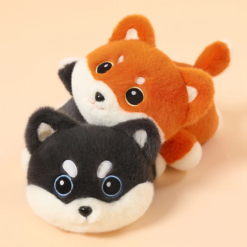 

35cm Kawaii Stuffed Animal Shiba Inu / Husky Dog Plush Toy Doll Soft Plush Pillow Gift for Women Girlfriends Home Decor