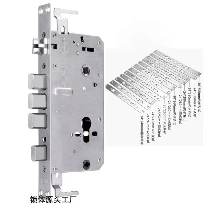 Non-Standard Mortise Body For Smart Door Lock 6068  Anti-Jam Fingerprint Lock Replacement