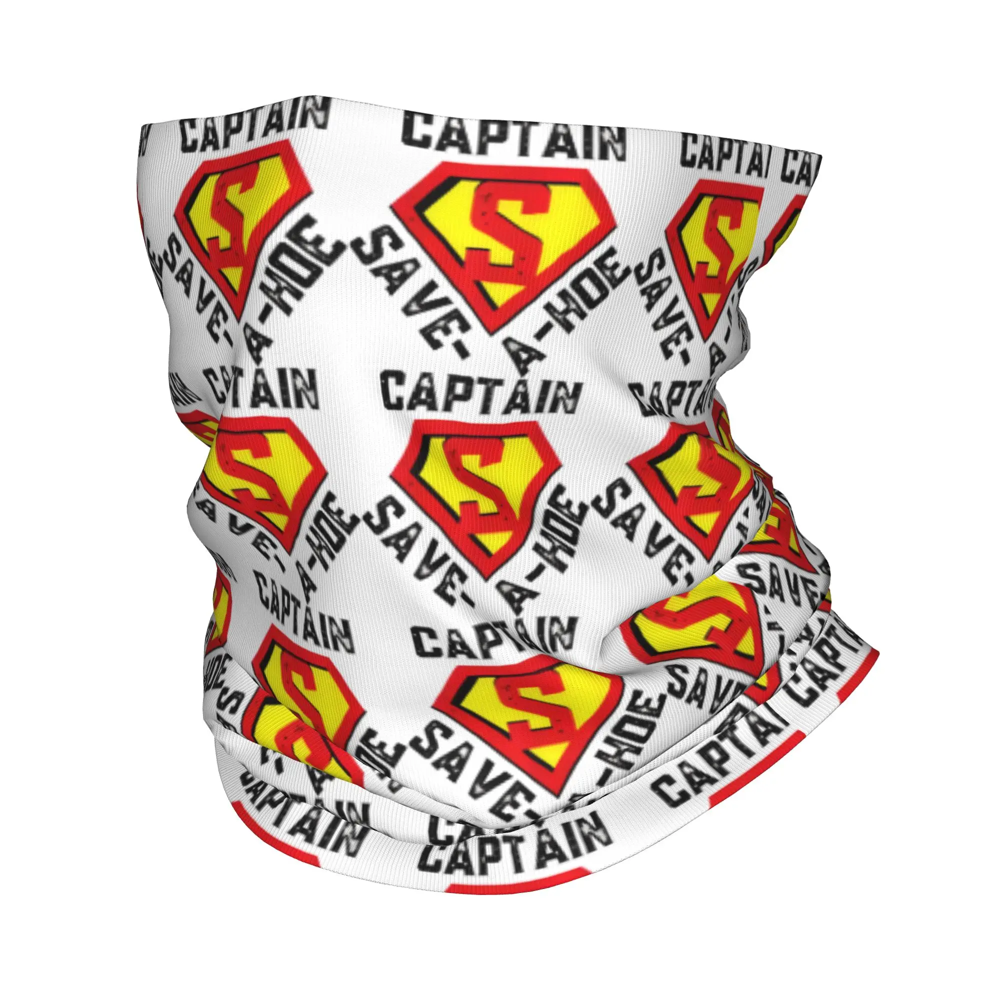 Captain Save a Hoe Bandana  Cool Balaclava Spring Riding Fishing UV Protection Bicycle Mask Neck Warmer Face Cover Mask