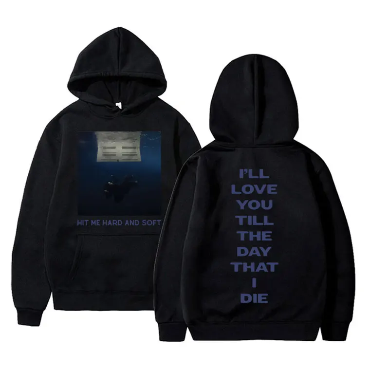 

Hit Me Hard and Soft 2024 Tour Hoodie Men Women's Fashion Hip Hop Trend Hoodies Male Fleece Oversized Long Sleeve Sweatshirts