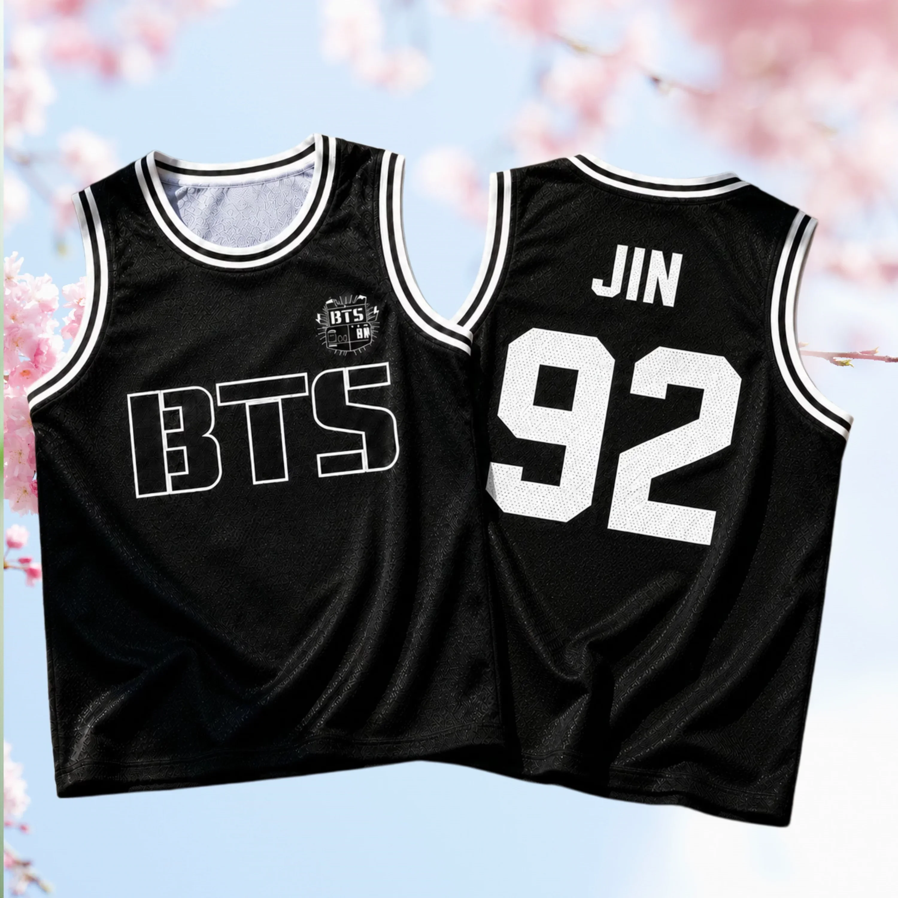 2027 New Arirang Kpop 3D Print Basketball Jersey T-shirt Men Women Summer Sports Vest Breathable  Clothing Fan Gifts view 3