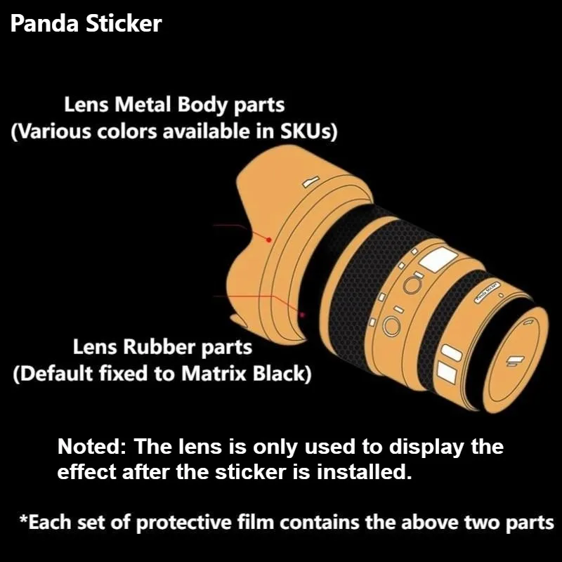 For Samyang AF 12mm F2 E Lens (For SONY E Mount) Sticker Anti-Scratch Coat Wrap Protective Film Body Protector Decal Skin AF12F2