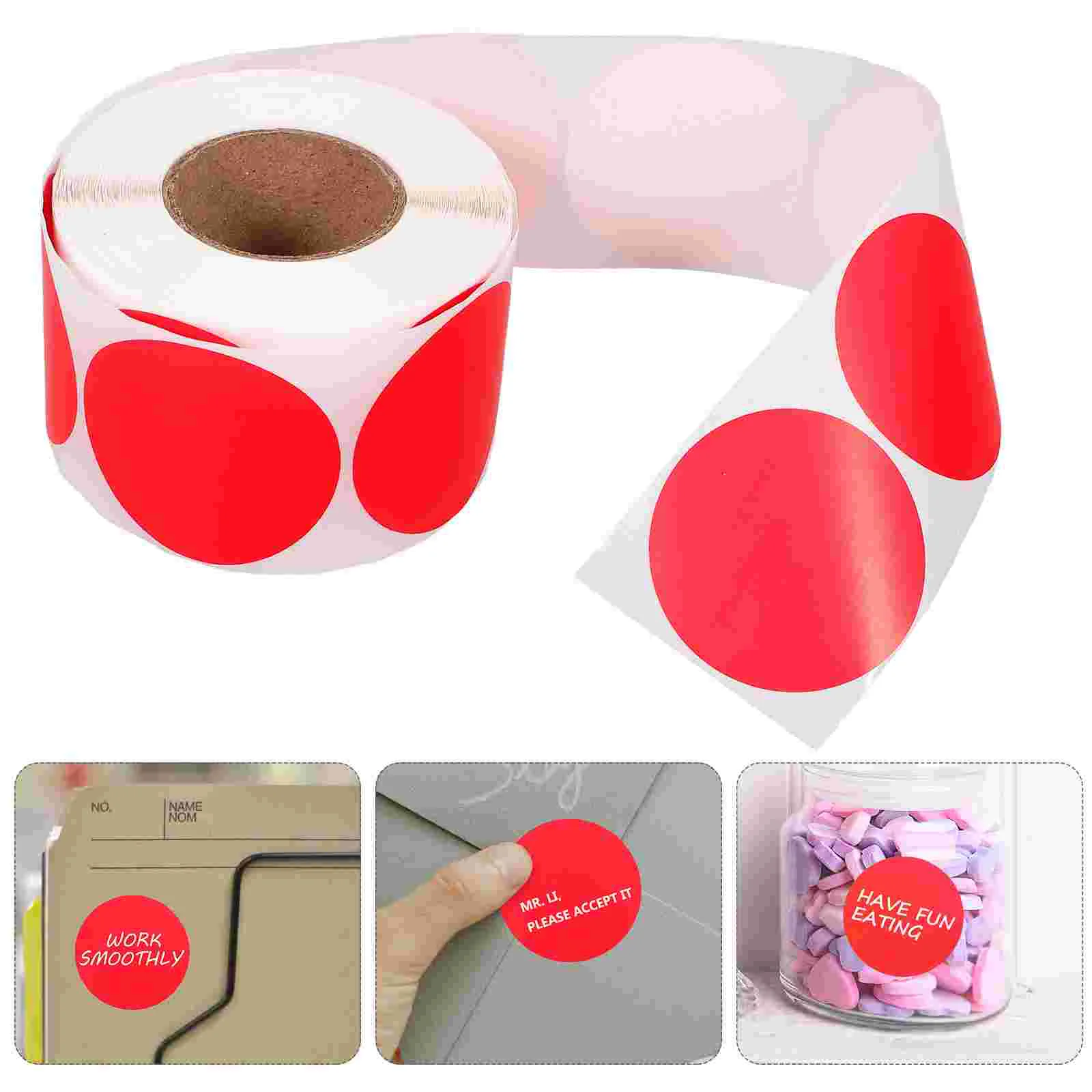 Sticker Stickers Dot Small Letter Permanent Label Paper for Printing Thermal Labels Printable Blank