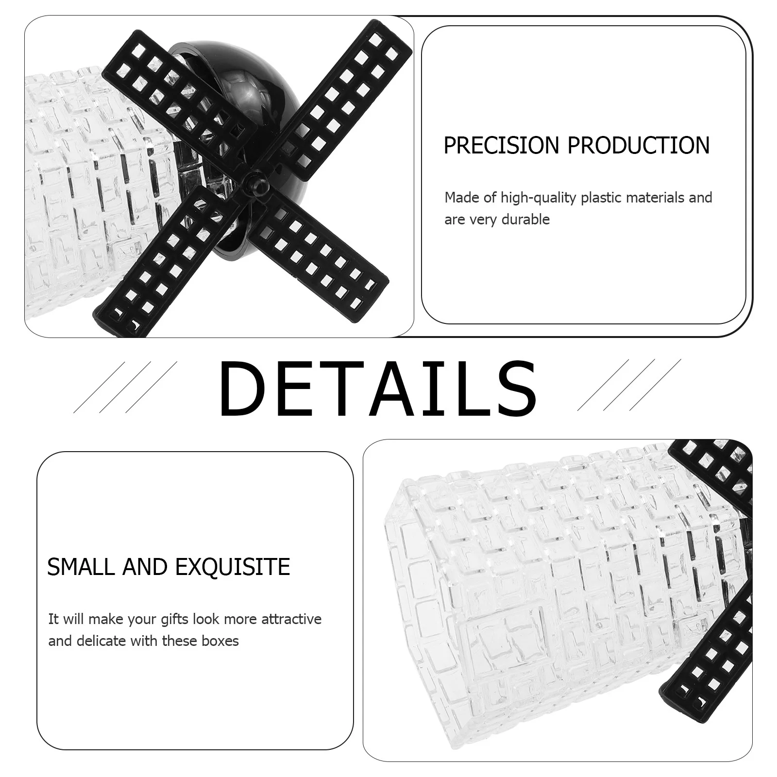 

12pcs Wedding Candy Boxes Creative Gift Packing Box For Festival Storage Biscuit Container Present Holder Decorations