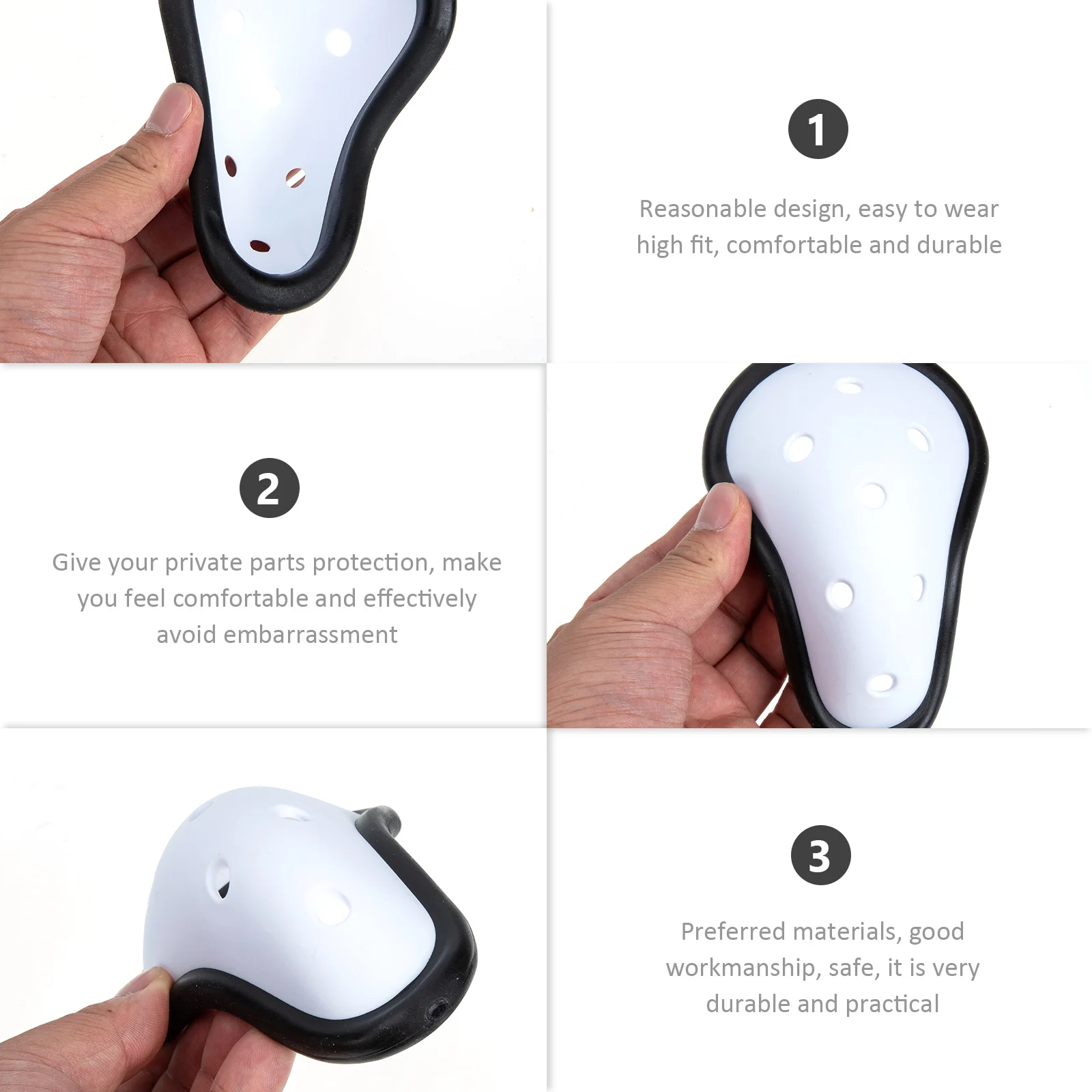 3 قطعة كأس الفخذ كأس رياضي للرجال إمدادات رياضية المنشعب حامي تنفس الملاكمة فنون الدفاع عن النفس اللياقة البدنية ممارسة #1