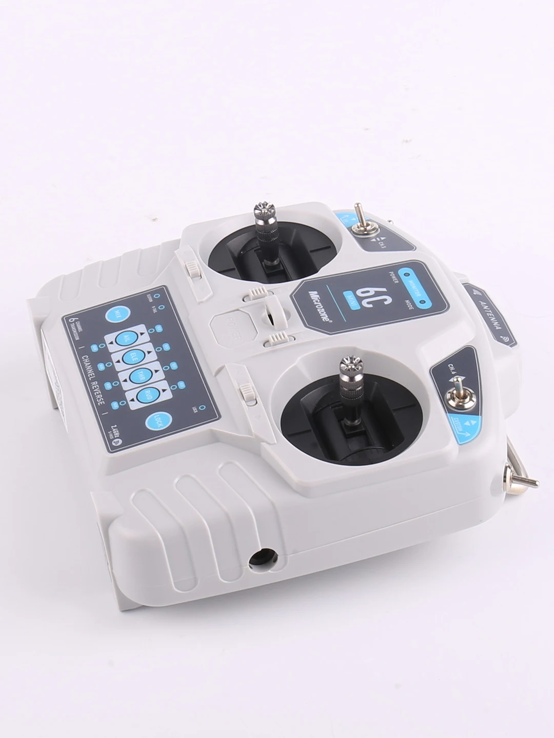 MicroZone MC6C Mini V2 2.4G 6CH Controller Transmitter Receiver Radio System For RC Airplane Drone Multirotor Helicopter Boat