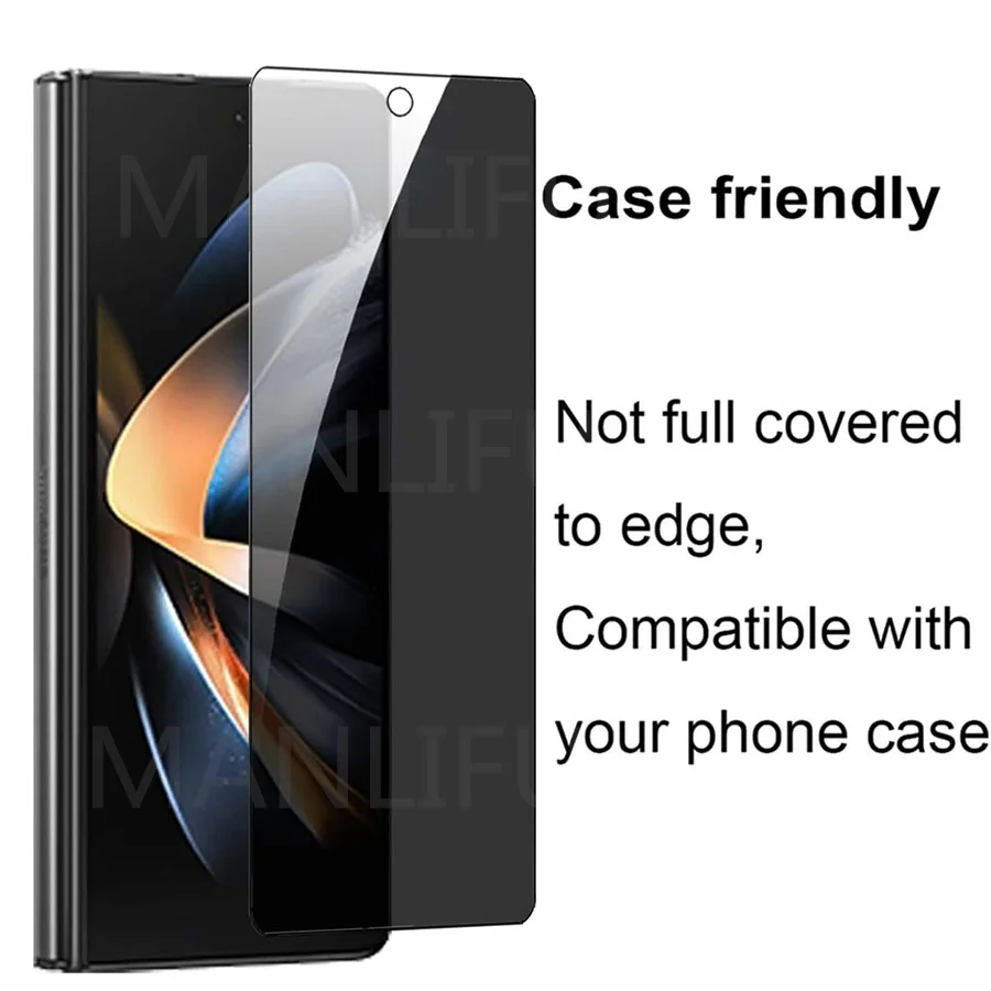 Anti Spy Peeping Tempered Glass For Samsung Galaxy Z Fold 5 Protective Glass Screen Protector for Samsung Z Fold 4 3 Z Fold5