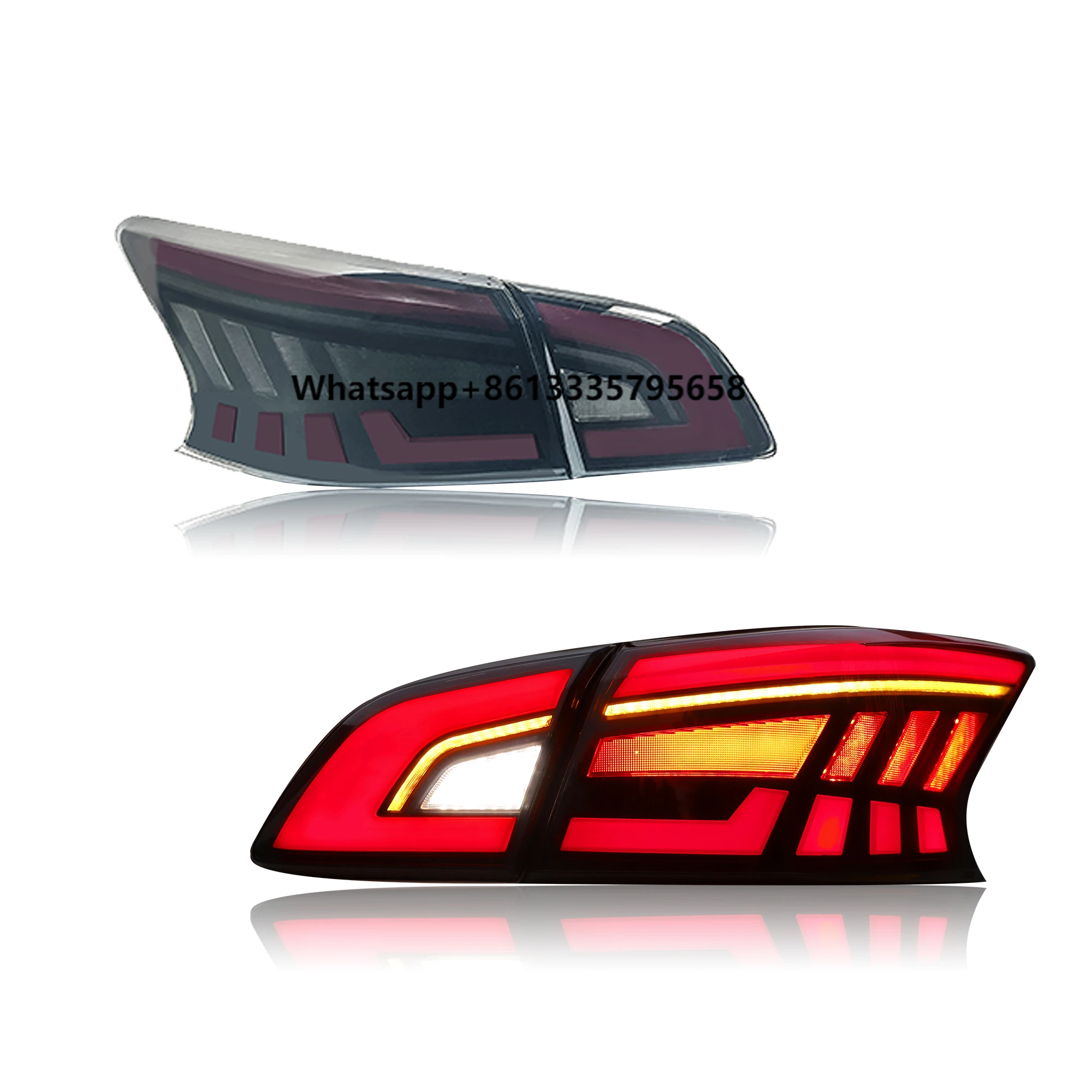 

HOSI High Quality Led Tail Lamp for Nissan Sylphy/Sentra 2012-2022 LED Tail Lights Lamp Sentra Accessories