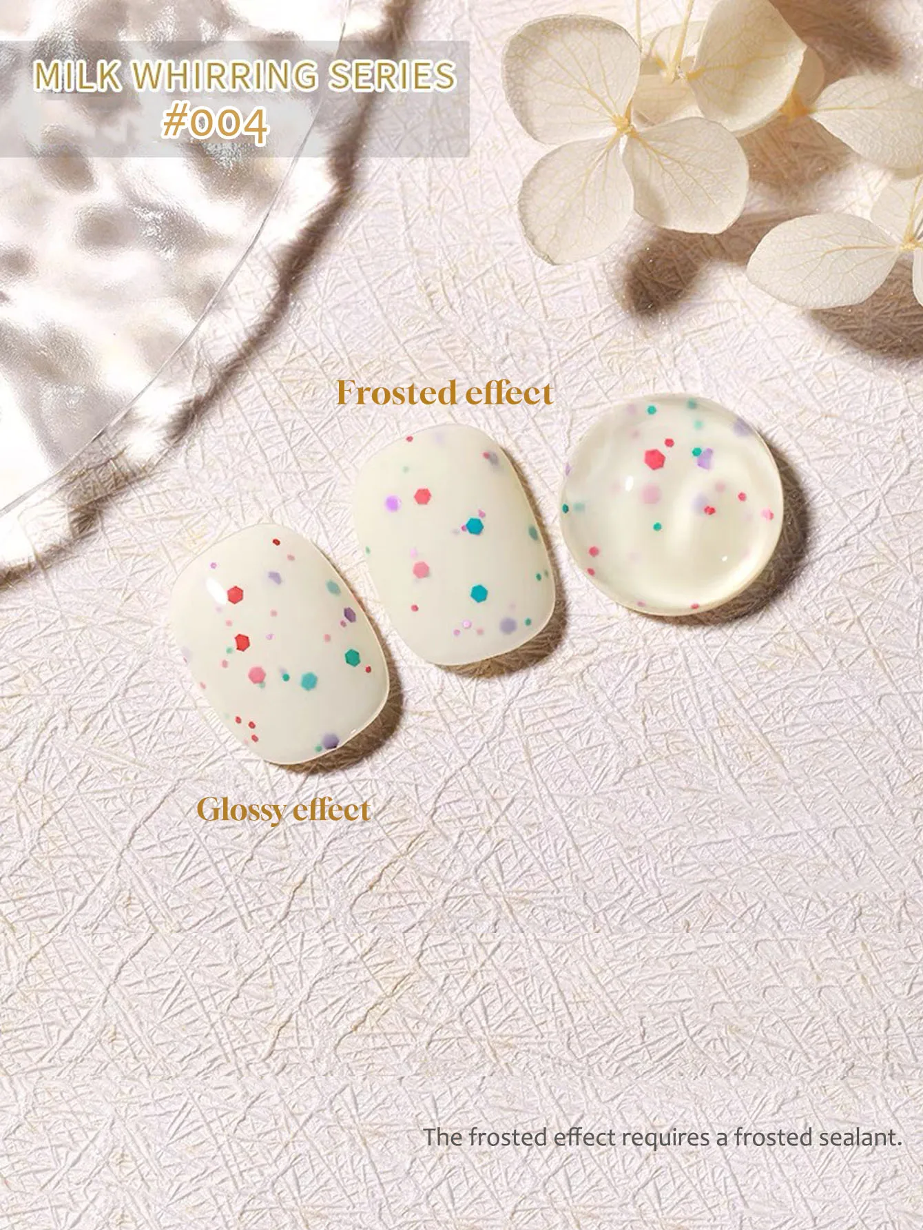 1-6pcs PSK Summer Popular Milk whirring 6 Color Series Gel Nail Polish 2025 Fashion Cute Ice Cream Texture Nail Art Nail Supplie