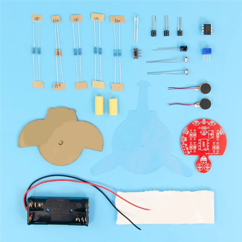 Firefly Photosensitive Robot Electronic Learning DIY Kit Mini Robot Photosensitive Resistor