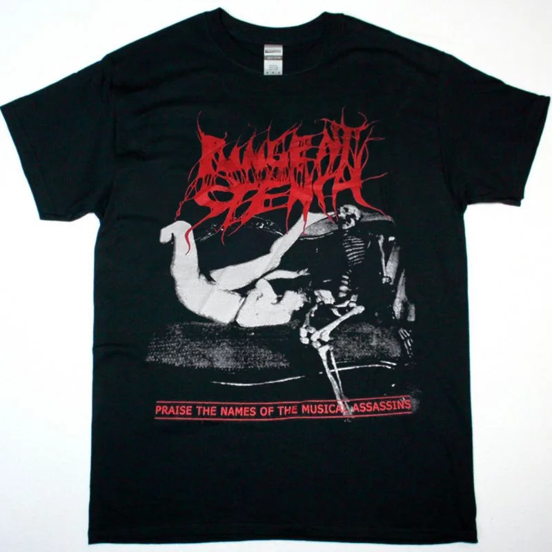 Pungent Stench Praise the Names of the Musical Assassins T-Shirt Black Fullsize